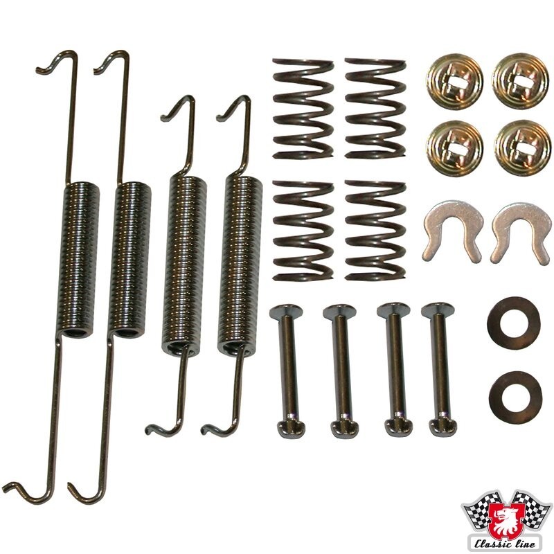 KIT DE MONTAGE DE FREINS ARRIERE Type 1 et 14 et 181 08/64- et 1302/1303 08/70-