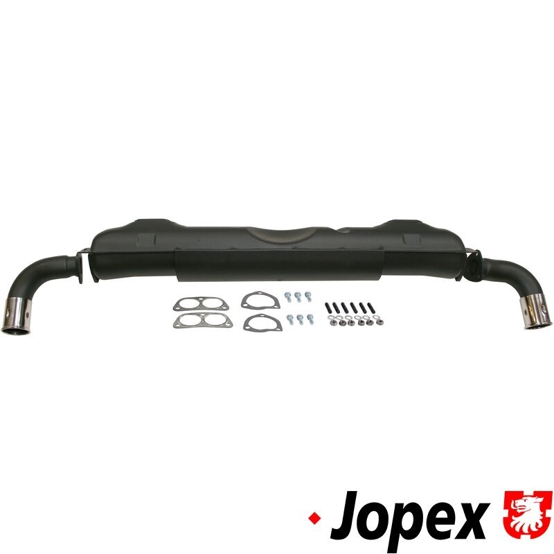 ECHAPPEMENT COMPLET DOUBLE SORTIES Moteur Type 4 et Moteur CU et 1.9 WBX -85