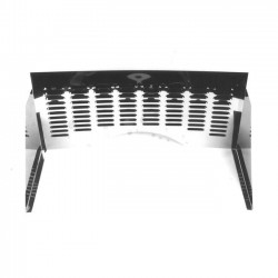 TOLE DE COMPARTIMENT MOTEUR CHROME A LOUVERS