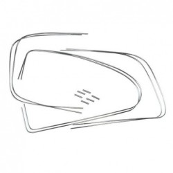 KIT DE JONC EN ALUMINIUM Vitres Type1 08/64- 07/71
