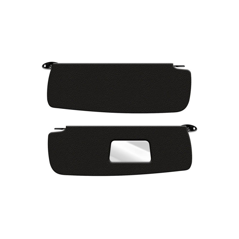 PARE-SOLEIL NOIR GAUCHE ET DROIT TYPE3 61-74 (avec miroir)