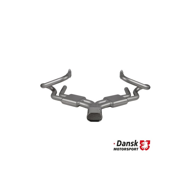 ECHAPPEMENT DANSK STYLE SEBRING INOX POUR PORSCHE 356 (sortie ovale)