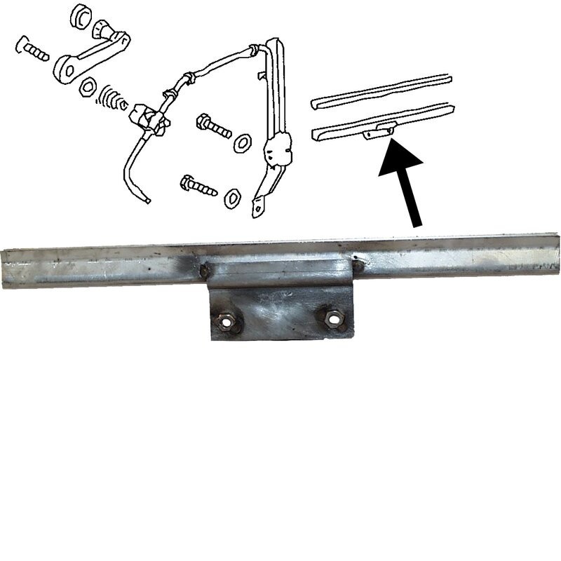 CHAUSSURE DE VITRE GAUCHE OU DROIT Type 1 03/68-