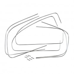 KIT DE JONC EN ALUMINIUM Vitres Type1 08/57- 07/64