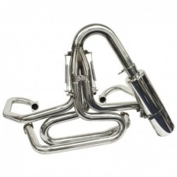 ECHAPPEMENT 4 EN 1 BAJA BUGGY COMPLET INOX (Diametre 5/8 - Moteur Type1)