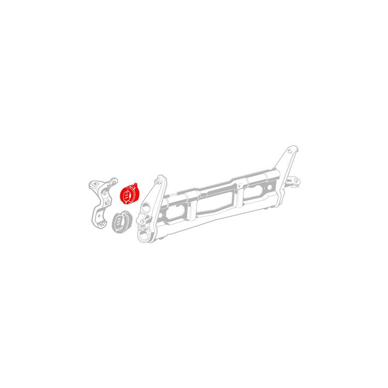 BAGUE SUPERIEUR DE MONTAGE G/D DE TRAIN AVANT TYPE3/TYPE34 61-74