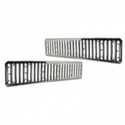 SET DE 2 GARNITURES CHROMEE DE GRILLE DE FACE AVANT T2B 72-79