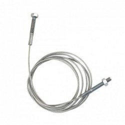 CABLE DE TENSION SOUS LA LUNETTE ARRIERE DE CAPOTE POUR KARMANN GHIA 68-74