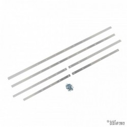 BAGUETTES EN ALUMINIUM POUR LE MONTAGE DES JOINTS DE CAPOTAGE 64-71