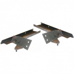 SET DE 2 TOLES DE REPARATION A L'AVANT DU CADRE DE CAPOTE POUR COX CAB (SAUF 1303)