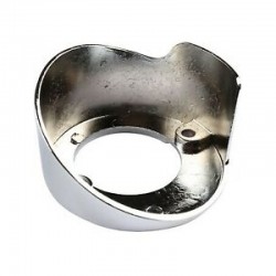 EMBASE DE CLIGNOTANT AVANT GAUCHE CHROMEE PORSCHE 356 B/C