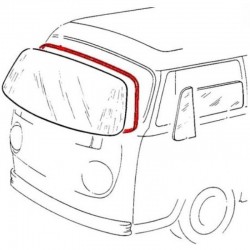 JOINT DE PARE-BRISE Type 2 08/67-07/79 (SANS JONC CHROME)