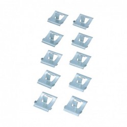 SET DE 10 CLIPS DE BAGUETTE DE MARCHE-PIED 33MM -66