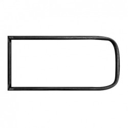 JOINT DE VITRE LATERAL CENTRALE OU ARRIERE AVEC DEFLECTEUR Type 2 08/67- (SANS MOULURE)
