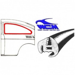 SET DE 2 JOINTS DE VITRES LATERALS FIXE CAL-LOOK TYPE3 FASTBACK