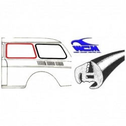 SET DE 2 JOINTS DE VITRES LATERALS ARRIERE FIXE CAL-LOOK TYPE3 SQUAREBACK