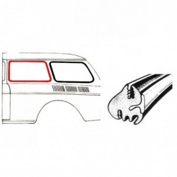 JOINT DE VITRE LATERALE CENTRALE FIXE DELUXE TYPE3 SQUAREBACK