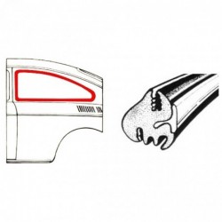 JOINT DE VITRE LATERALE FIXE DELUXE TYPE3 FASTBACK