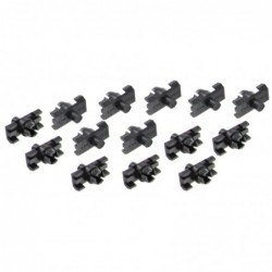 SET DE 14 CLIPS DE BAGUETTES DE BAS DE CAISSE POUR TYPE3 70-74