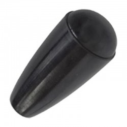 BOUTON NOIR DE COMMANDE DE CHAUFFAGE POUR PORSCHE 356/911/912
