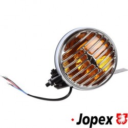 PHARE ANTI-BROUILLARD AVANT JAUNE AVEC GRILLE