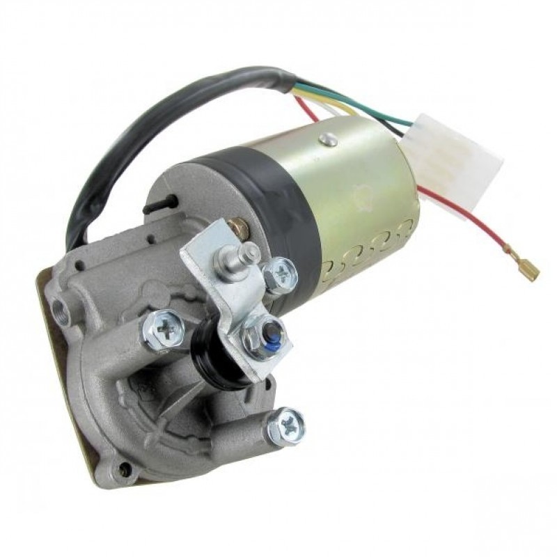 MOTEUR D ESSUIE-GLACE 12 V CYLINDRIQUE T1 08/71- (Commande au volant sauf 1303)
