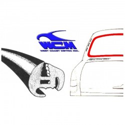 JOINT DE LUNETTE ARRIERE CAL-LOOK TYPE3 NOTCHBACK