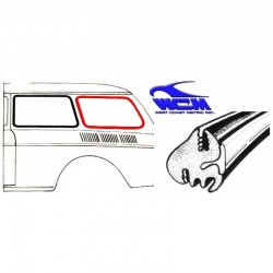 JOINT DE VITRE LATERALE ARRIERE FIXE DELUXE TYPE3 SQUAREBACK