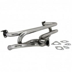 COLLECTEUR 4EN1 SSP EN INOX PETITE BRIDE POUR MOTEUR TYPE1 (avec réchauffeur)