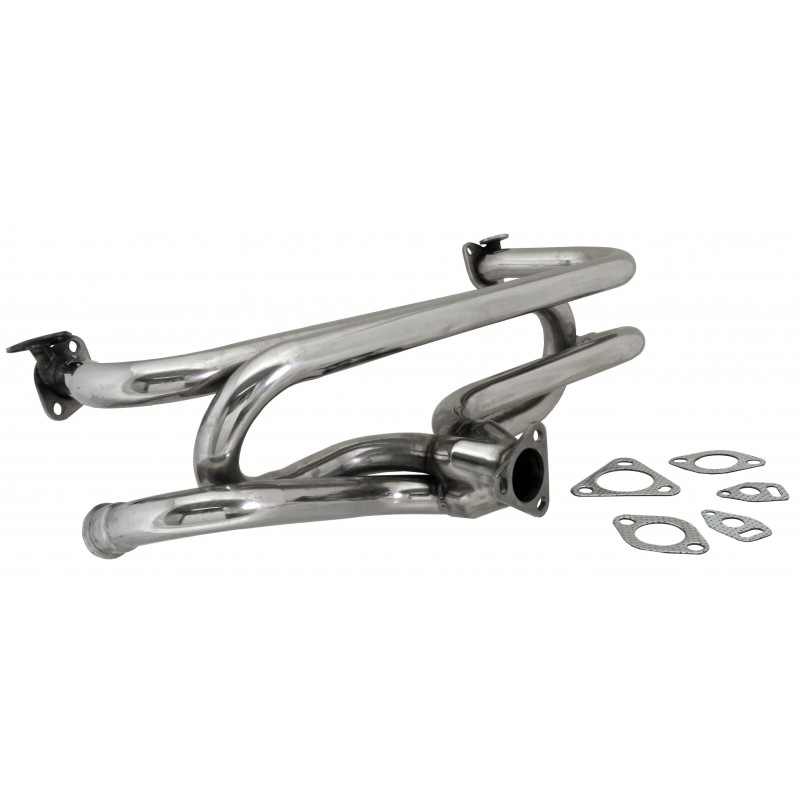 COLLECTEUR 4EN1 SSP EN INOX PETITE BRIDE POUR MOTEUR TYPE1 (avec réchauffeur)