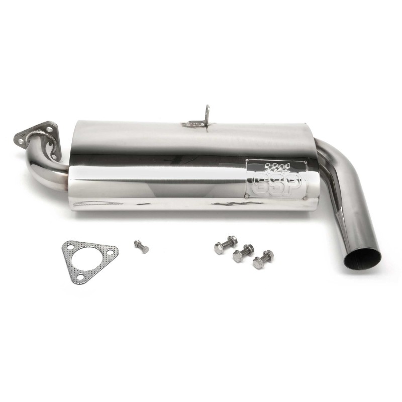 SILENCIEUX D'ECHAPPEMENT SIMPLE QUIET SSP EN INOX