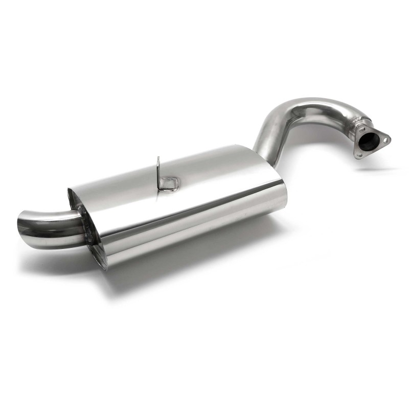 SILENCIEUX D'ECHAPPEMENT MONDO MUFFLER SSP EN INOX POUR COLLECTEUR MERGED
