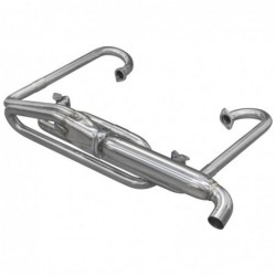 ECHAPPEMENT COMPLET SIDEWINDER EMPI POUR CLASSIC DUNE BUGGY EN INOX BROSSE