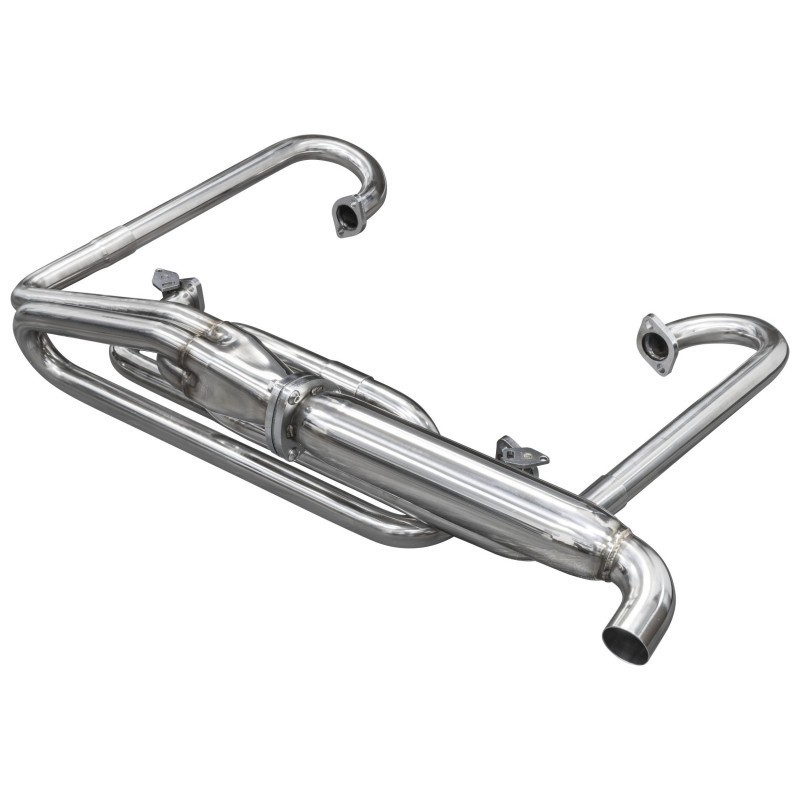ECHAPPEMENT COMPLET SIDEWINDER EMPI POUR CLASSIC DUNE BUGGY EN INOX POLI