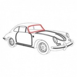JOINT DE PARE-BRISE POUR PORSCHE 356 A/B/C (pour moulure chromée)