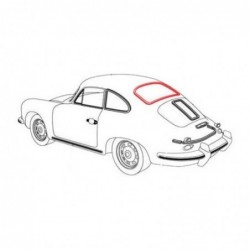 JOINT DE LUNETTE ARRIERE POUR PORSCHE 356 B T6/C