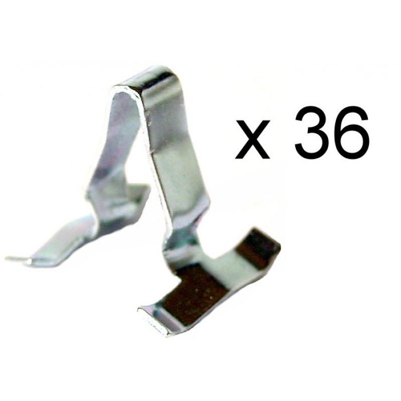 KIT 34 CLIPS DE BAGUETTE Type 1 10/52-07/66 et Type 3 07/63-07/66