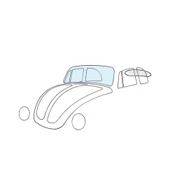 PARE-BRISE POUR CABRIOLET 1303