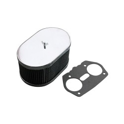FILTRE A AIR OVAL CHROME...