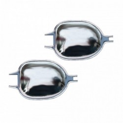 COQUILLES DE POIGNEES DE PORTES Type 1 08/68- (2)