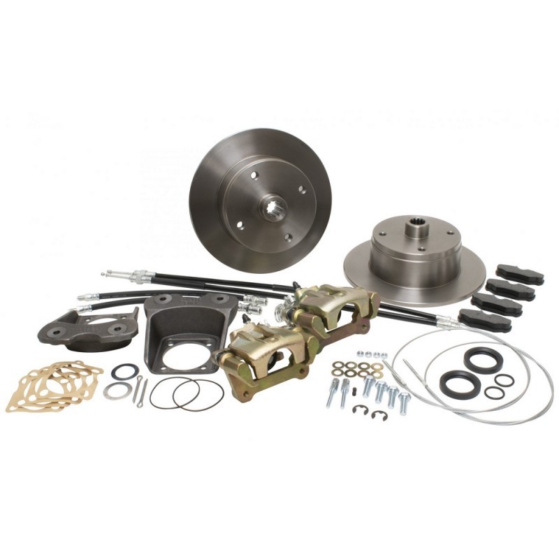 KIT DE FREINS A DISQUE ARRIERE 4x130 Trompettes 08/1967-07/1969 ou cardans 08/1967-07/1972