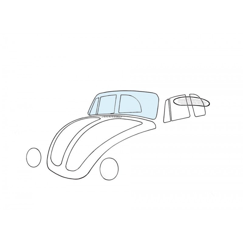 PARE-BRISE POUR CABRIOLET 1303