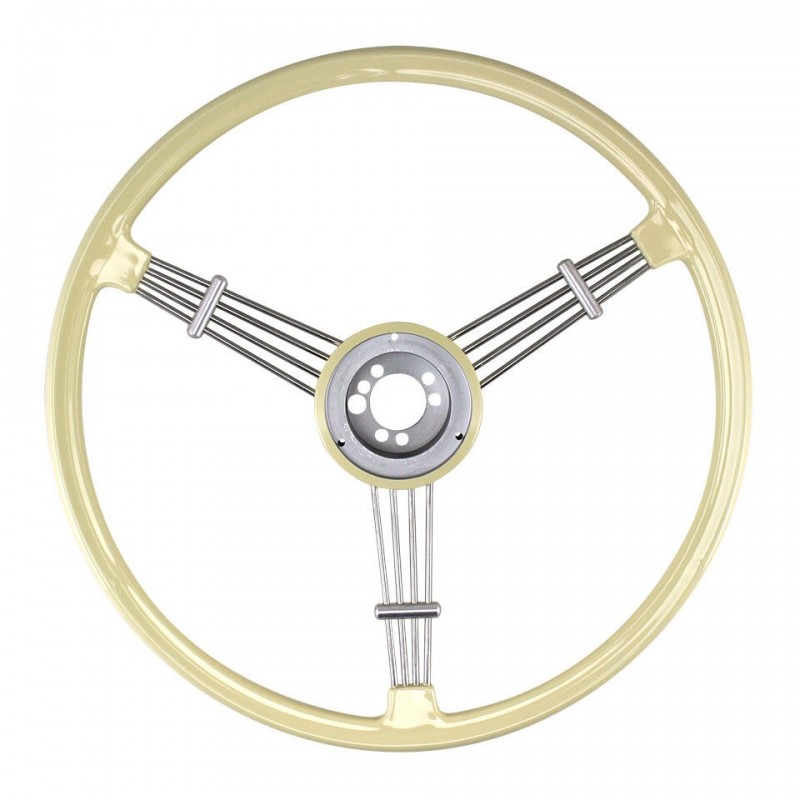 VOLANT BANJO BLANC DIAM 15 1/2''