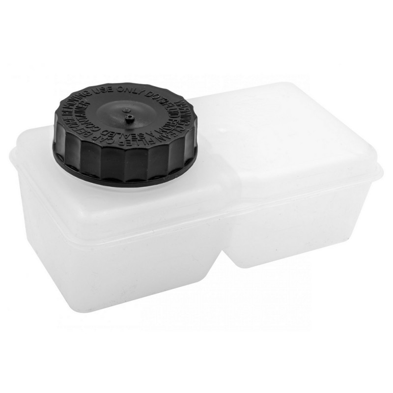 RESERVOIR DE LIQUIDE DE  FREIN DOUBLE CIRCUIT A CLIPSER SUR MAITRE CYLINDRE