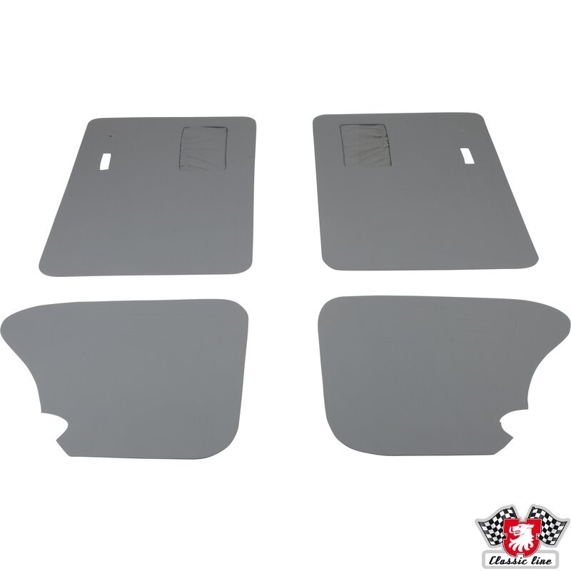 SET DE 4 PANNEAUX DE PORTE Type 1 08/66-09/79 (GRIS)