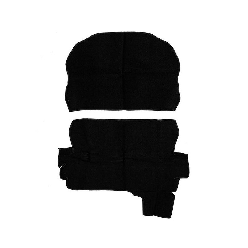 MOQUETTE DE COFFRE AVANT BOUCLEE NOIRE Type 1 1302/1303 -07/73