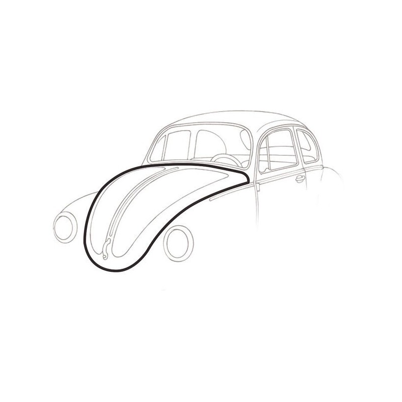 JOINT DE CAPOT AVANT Type 1 08/59-