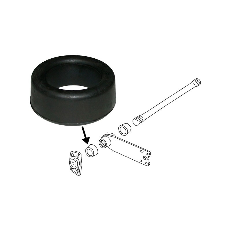 BIELLETTE COUDEE DE RENVOI DIRECTION Type 2 03/55-07/67 et Type 2 Brasil