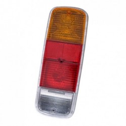 CABOCHON DE FEU ARRIERE Type 2 8/71-07/79 (ROUGE ET ORANGE)
