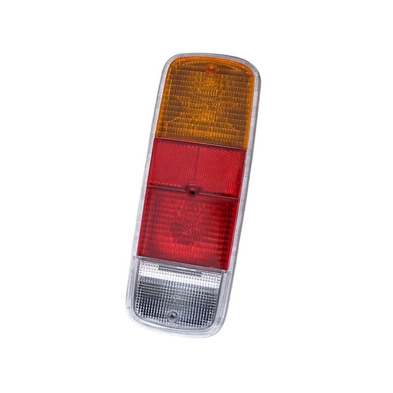 CABOCHON DE FEU ARRIERE Type 2 8/71-07/79 (ROUGE ET ORANGE)
